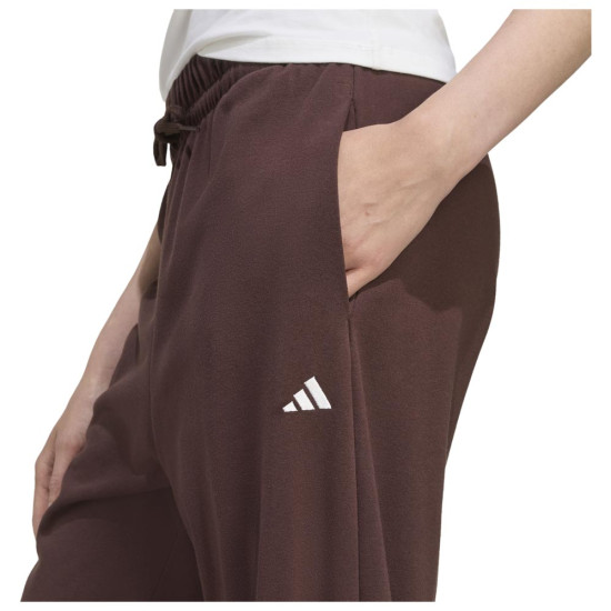 Adidas Γυναικείο παντελόνι φόρμας Essentials Small Logo French Terry Cuffed Pants